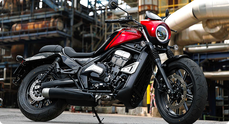 Mostly Moto Red Model